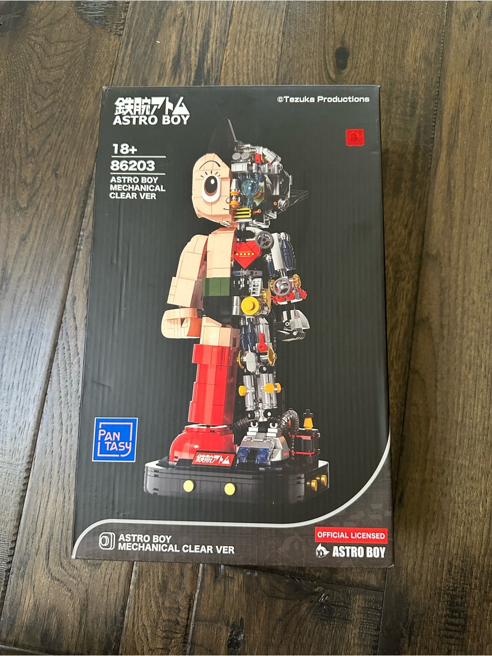 Pantasy Astro Boy Mechanical Clear Version Building Set